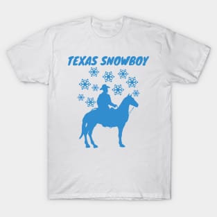 Texas Snowboy Snovid 21 Gift for Cowboy Survivor T-Shirt